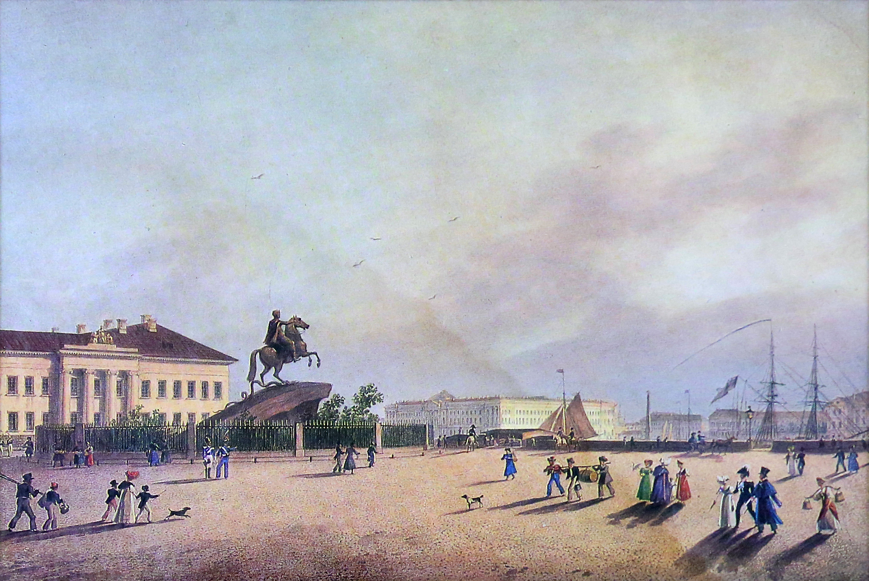 санкт петербург в середине 19 века